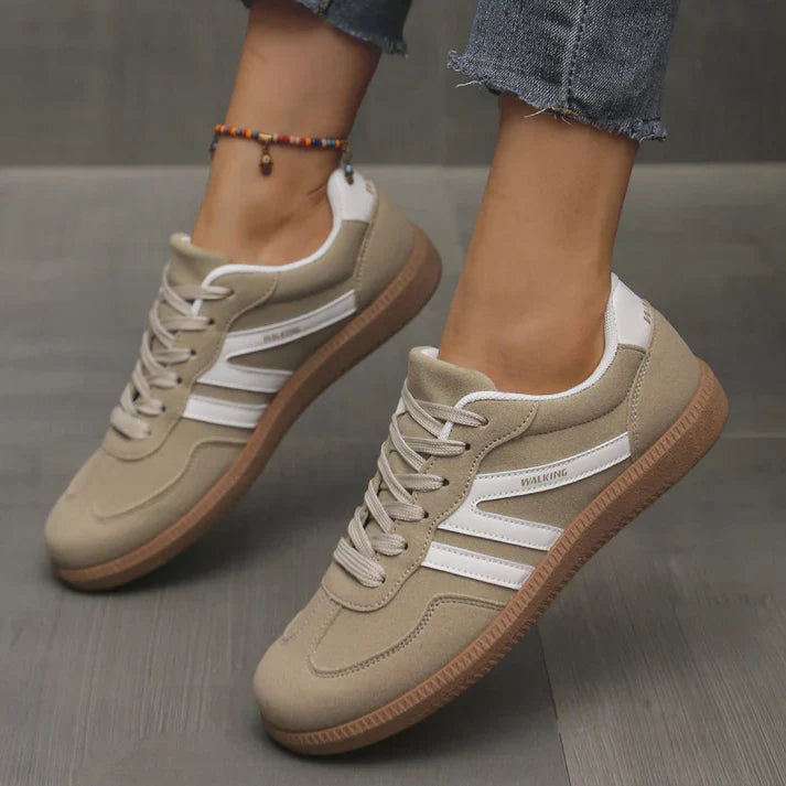 Sambia | Trendy Comfortable Sneakers in Beige