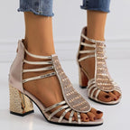 Raelyn | Elegant Heel Sandals for All-Day Comfort
