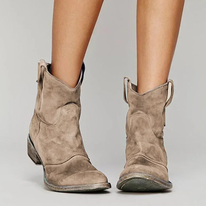 Meryl | Vintage Ankle Boots