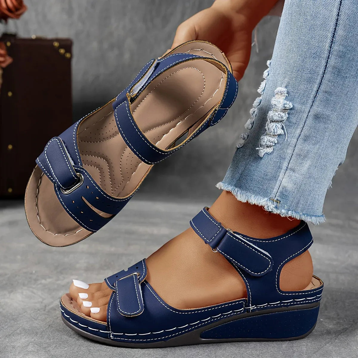 Anya | Elegant Supportive Strap Sandals