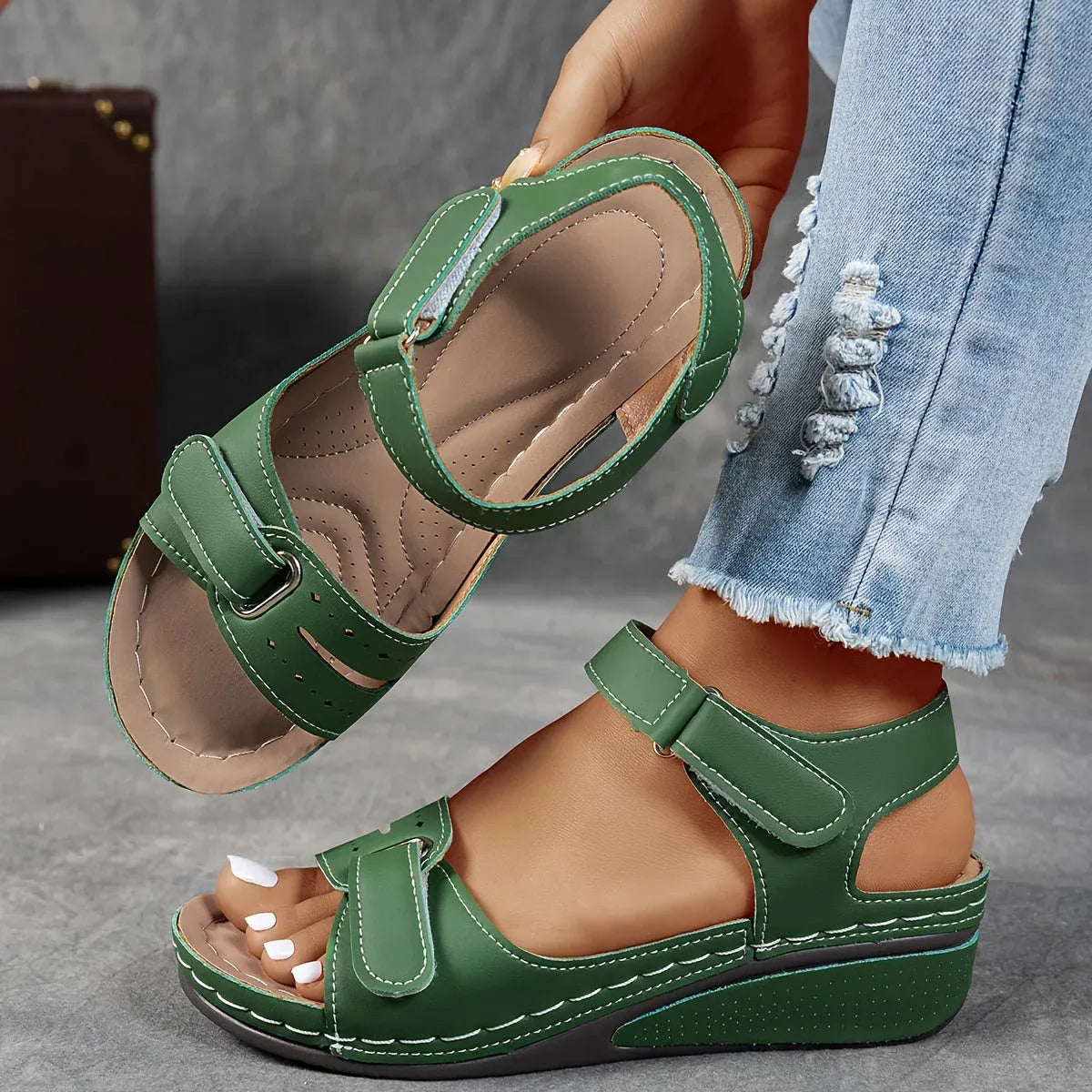 Anya | Elegant Supportive Strap Sandals